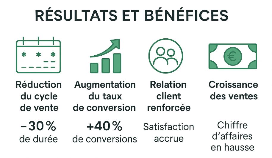 Résultats et bénéfices
