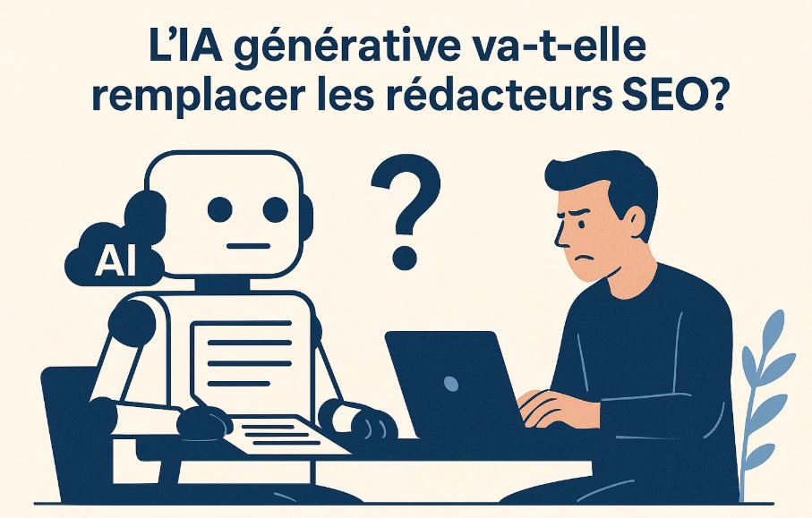 IA générative va-t-elle remplacer les rédacteurs SEO