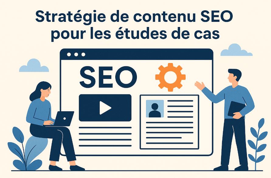 Stratégie contenu SEO études de cas