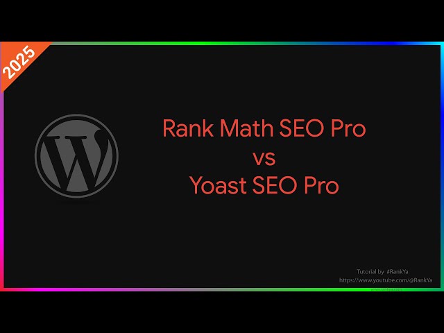 découvrez notre comparatif 2025 entre rank math et yoast seo. analyse des fonctionnalités, des performances et des avantages de chaque outil pour optimiser votre référencement. faites le meilleur choix pour votre site web!